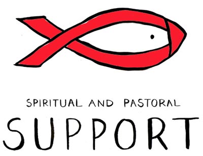 Illustration for Wesminster Diocese AIDS support poster